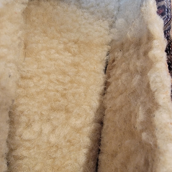 Ariat Cruiser Fleece Animal Print Slip On Size 7 B - Picture 11 of 15